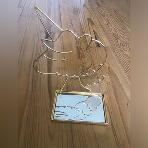 Unicorn jewelry hold and vanity tray